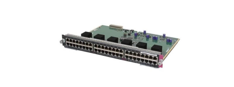 WS-X4648-RJ45V-E | Cisco Catalyst 4500 Line Card 48 Port 10/100/1000 RJ45 PoE