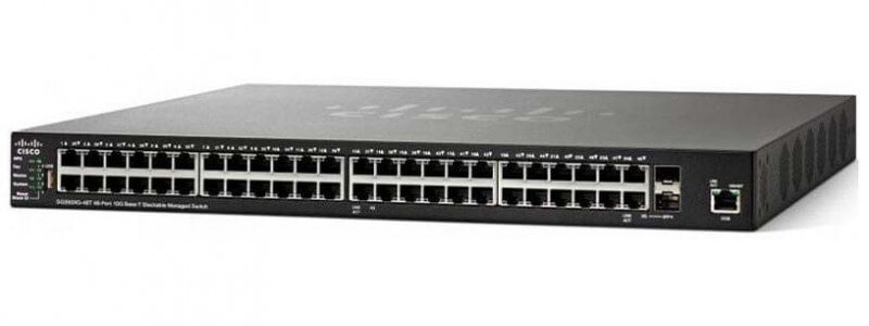 SG350XG-48T-K9-EU | Switch Cisco SMB SG350X L3 Managed, 48x10GBase-T Copper, 2x10GBase-T/SFP+ Combo