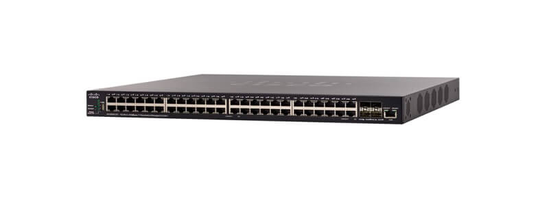 SX350X-52-K9-EU | Switch Cisco SMB SG350X L3 Managed, 48x10GBase-T Copper, 4x10GE SFP+, 1x1G Management