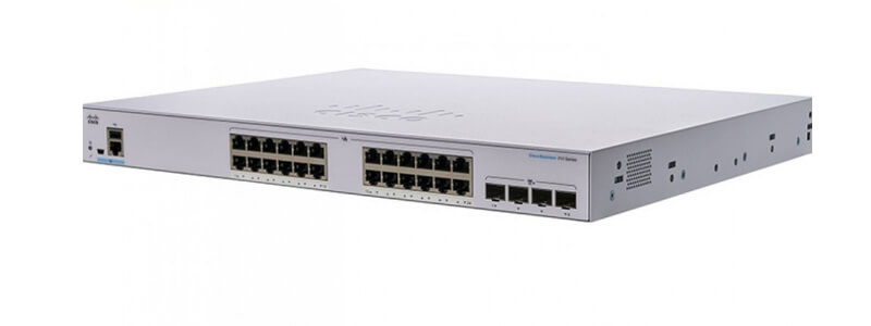 CBS350-24T-4X-EU Cisco CBS350 24 port 10/100/1000, 4 port 10G SFP+ uplink