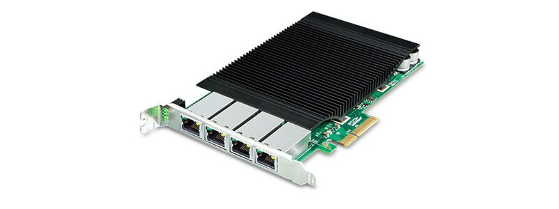 ENW-9740P | PCI Express Server Adapter Planet 4 Port 10/100/1000T 802.3at PoE+