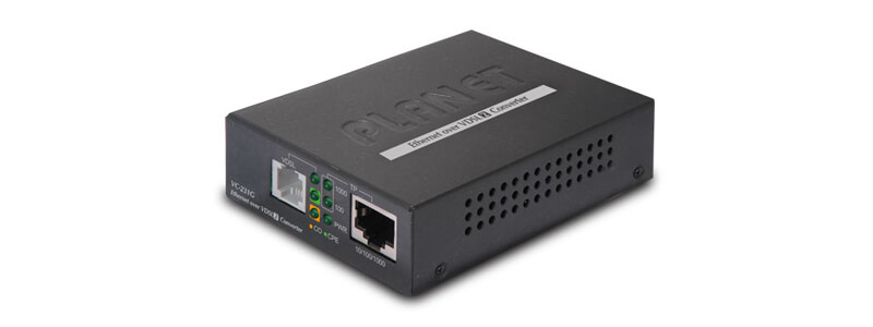 VC-231G 1-Port 10/100/1000T Ethernet to VDSL2 Converter (30a profile w/ G.vectoring)