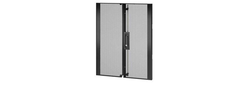 AR7161 NetShelter SX 18U 600mm Wide Perforated Split Doors Black
