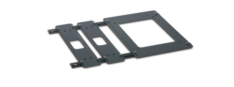 AR8190BLK Third Party Rack Trough and Partition Adapter