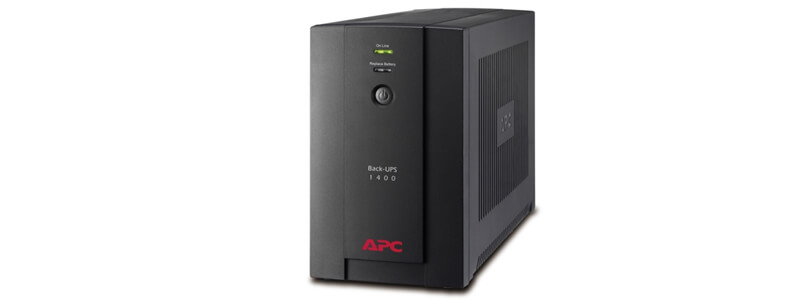 BX1400U-MS APC Back-UPS 1400VA, 230V, AVR, Universal and IEC Sockets