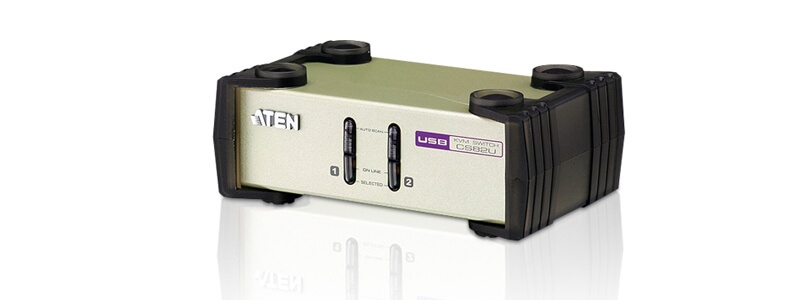 CS82U | Aten 2 Port PS/2-USB VGA KVM Switch