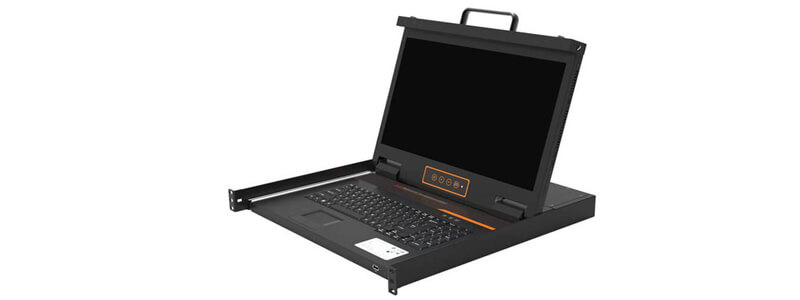 LH2716 16 Port USB HDMI 17” LCD KVM Console