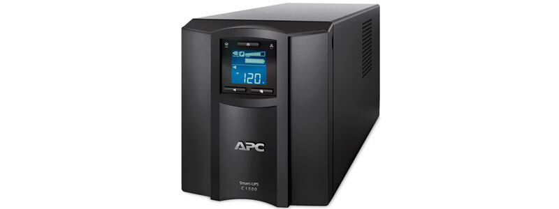 APC Smart-UPS C, Line Interactive, 1500VA, Tower, 230V, 8x IEC C13 SMC1500IC