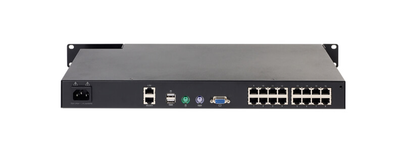 KVM1116R | KVM Switch APC 2G, Digital/IP, 1 Remote/1 Local User, 16 Ports, Virtual Media