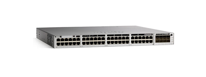 C9300L-48PF-4G-A Cisco Catalyst 9300L 48 port 1G PoE+, 4 port 1G SFP uplink, Network Advantage