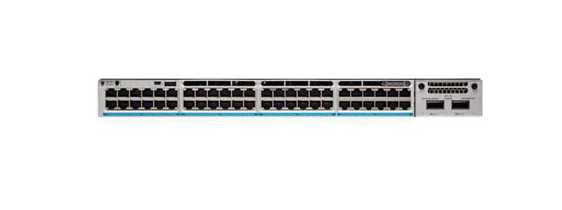 C9300L-48UXG-2Q-A Cisco Catalyst 9300L 48 port UPOE (12 port 100M/1G/2.5G/5G/10G + 36 port 10M/100M/1G), 2 port 40G QSFP uplink, Network Advantage