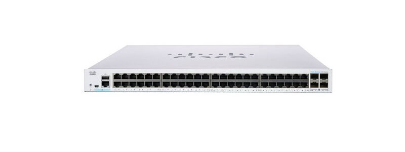 CBS250-48T-4X-EU CBS250 Switch Cisco 48 port Gigabit Ethernet, 4 port 10G SFP+ uplink 