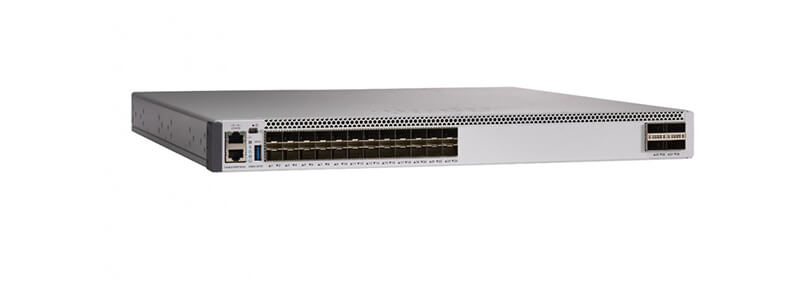 C9500-24Y4C-E Switch Cisco 9500 24 Port 1/10/25G, Network Essentials License