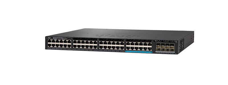 WS-C3650-12X48UR-S Cisco Catalyst 3650 48 port UPOE, 8 port 10G SFP+ uplink, IP Base