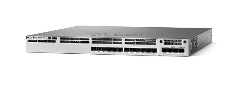 WS-C3850-16XS-E Cisco Catalyst 3850 Bundle 16 port SFP+, IP Services