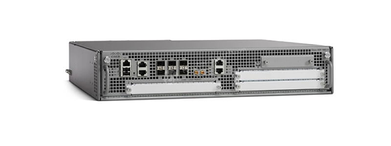 ASR1002X-10G-K9 Router Cisco ASR 1000 6 Port 1G SFP, 10G Base Bundle, 8GB Flash, 4GB DRAM, 5G System Bandwidth