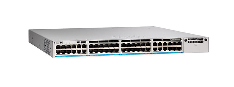 C9300X-48HX-E Cisco Catalyst 9300 48-port 10G/mGig with modular uplink, UPOE+, Network Essentials