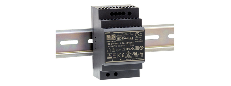 HDR-100-48 Nguồn Din Rail EDR Series Meanwell 48V 1.92A 92.2W