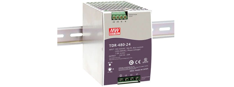 TDR-960-48 nguồn Din Rail TDR Series Meanwell 48V 20A 960W
