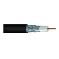 4103903/10 | Cáp video đồng trục RG 6, lõi bện 90%, vỏ màu đen 305m CommScope