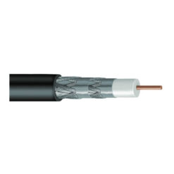 4220004/10 | Cáp vệ tinh đồng trục RG 6, chống nhiễu 4 lớp non-plenum, vỏ màu đen 305m CommScope