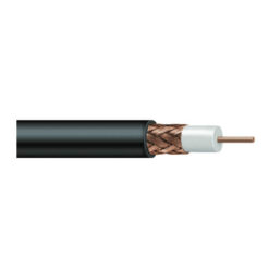8288203/10 | Cáp video bảo mật đồng trục RG 6, lõi bện 95% non-plenum, vỏ màu đen 305m CommScope