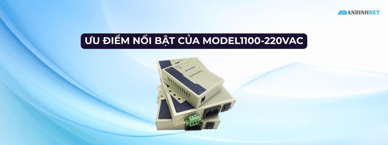 Bộ Chuyển Đổi Quang Điện 3onedata MODEL1100-220VAC