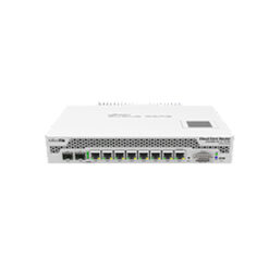 CCR1009-7G-1C-1S+PC | Router Mikrotik 7x1GE, 1xSFP/GE Combo, 1x SFP+