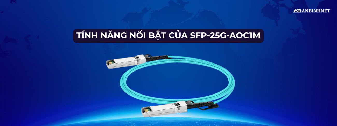Cáp Cisco SFP-25G-AOC1M