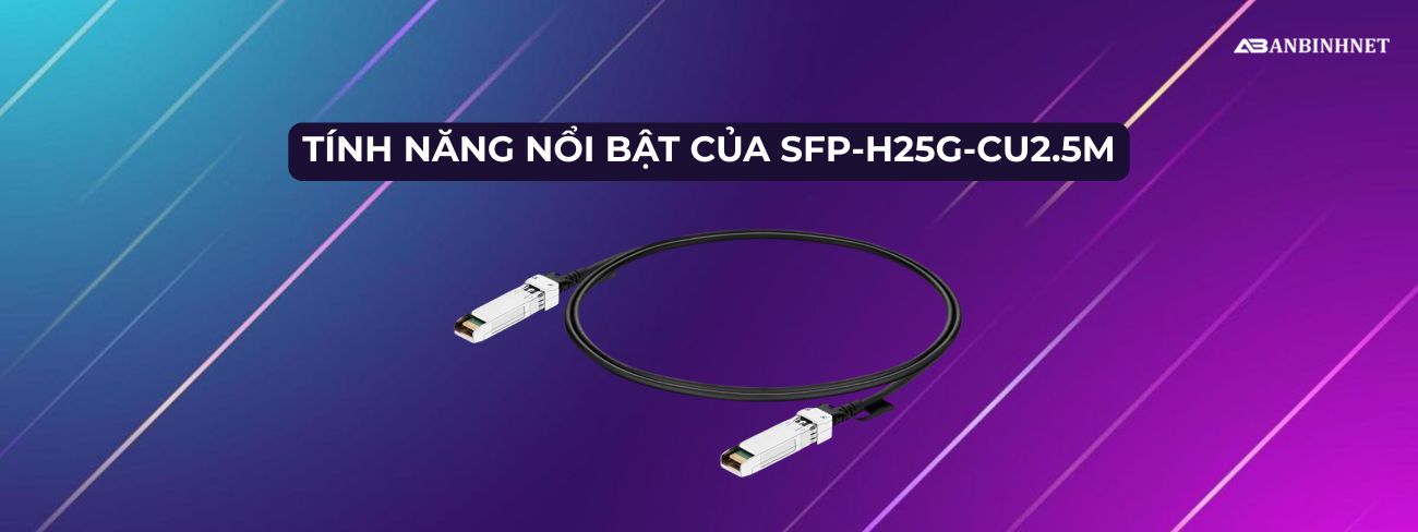 Cáp Cisco SFP-H25G-CU2.5M