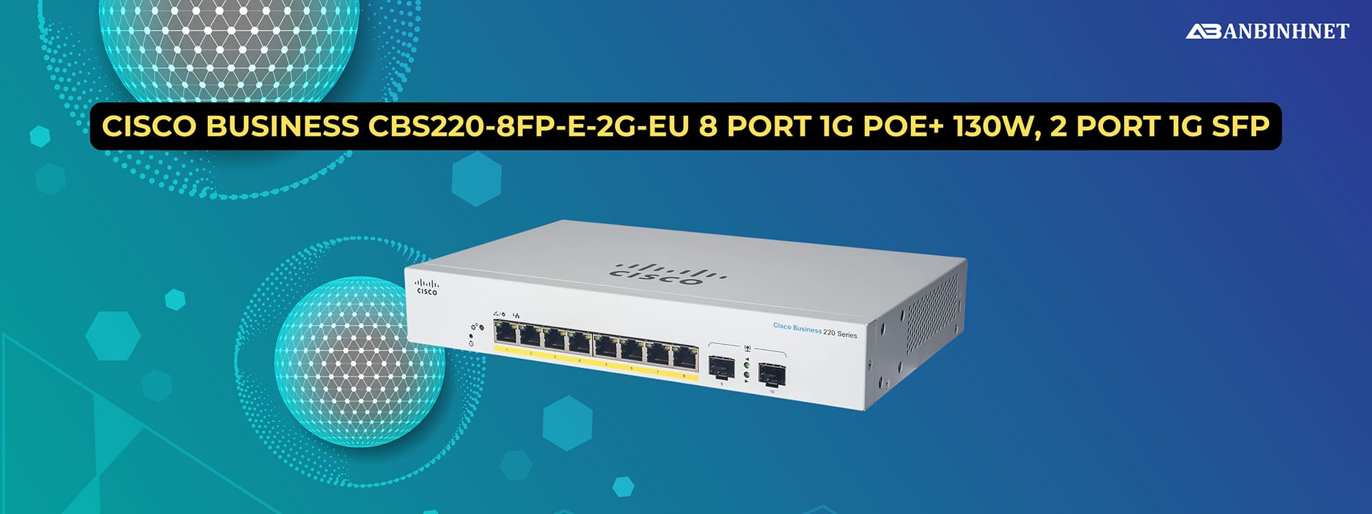 Cisco Business CBS220-8FP-E-2G-EU