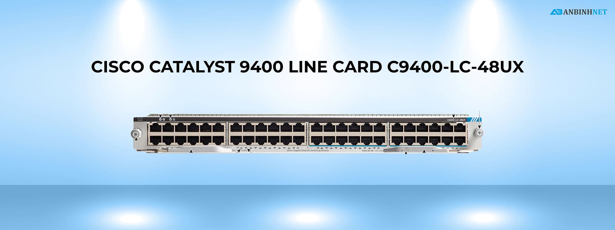 Cisco Catalyst Line Card C9400-LC-48UX