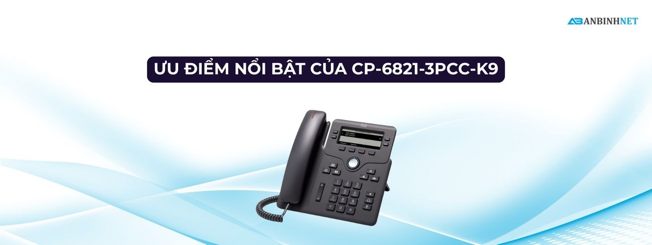 Cisco IP Phone CP-6821-3PCC-K9