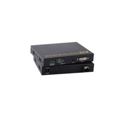 DVI0111-3G | Bộ chuyển đổi DVI sang sợi quang + 1 âm thanh + 1 cổng RS232, 3G