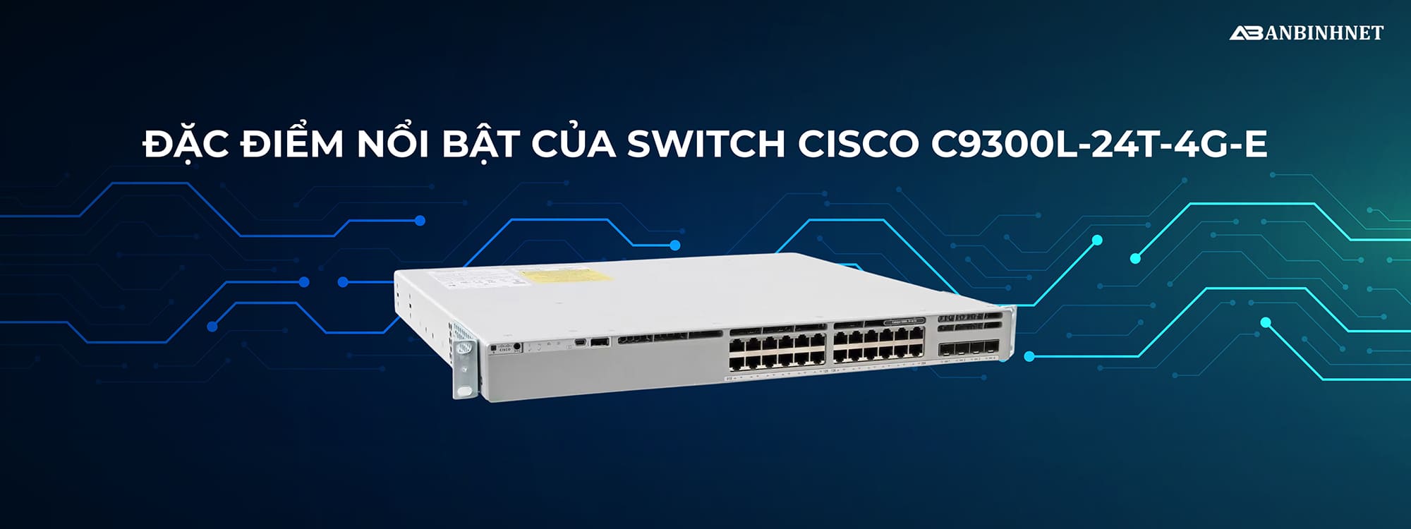 Đặc điểm nổi bật của Switch Cisco C9300L-24T-4G-E