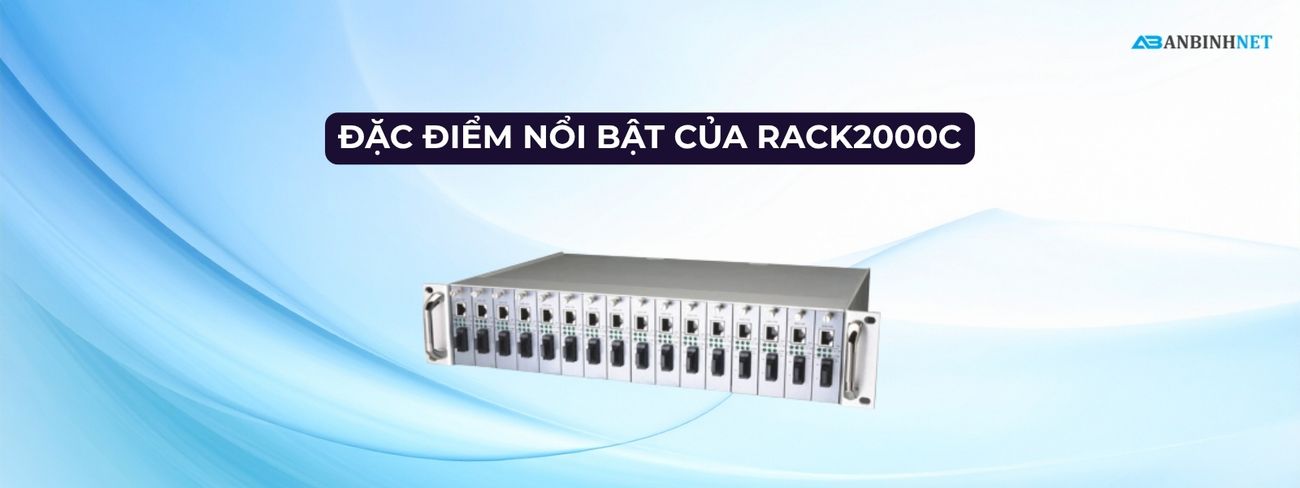 Giá Đỡ Bộ Chuyển Đổi Quang Điện Công Nghiệp 3onedata RACK2000C