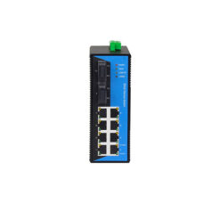 IES4010-2F | 8-port 10/100M Ethernet + 2-port 100M FX Din-Rail Layer2 Unmanaged