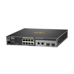 JL070A | Switch Aruba 2530 8 Port 10/100 PoE+, 2 Port 1G RJ45/SFP Uplink