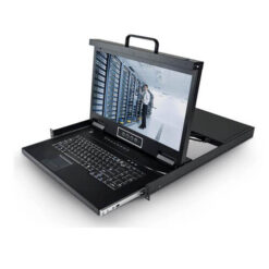 LH1808 | Kinan 8 Port USB HDMI 18.5” widescreen LCD KVM Console