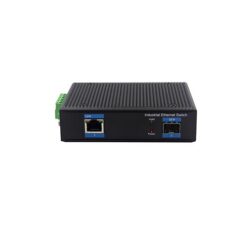 PIMC201-SFP | 1-port 10/100/1000M Base-T(X) PoE + 1-port Gigabit SFP