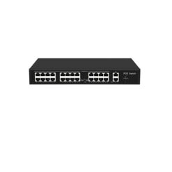 POE3024-2G-GS | 24 * 10 / 100M POE + 2 * 1000M Ethernet Uplink + 1 * Gigabit SFP