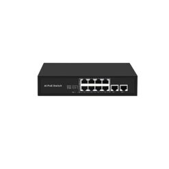 POE308-2G | 8*10/100M POE ports + 2* 10/100/1000M Ethernet Uplink ports