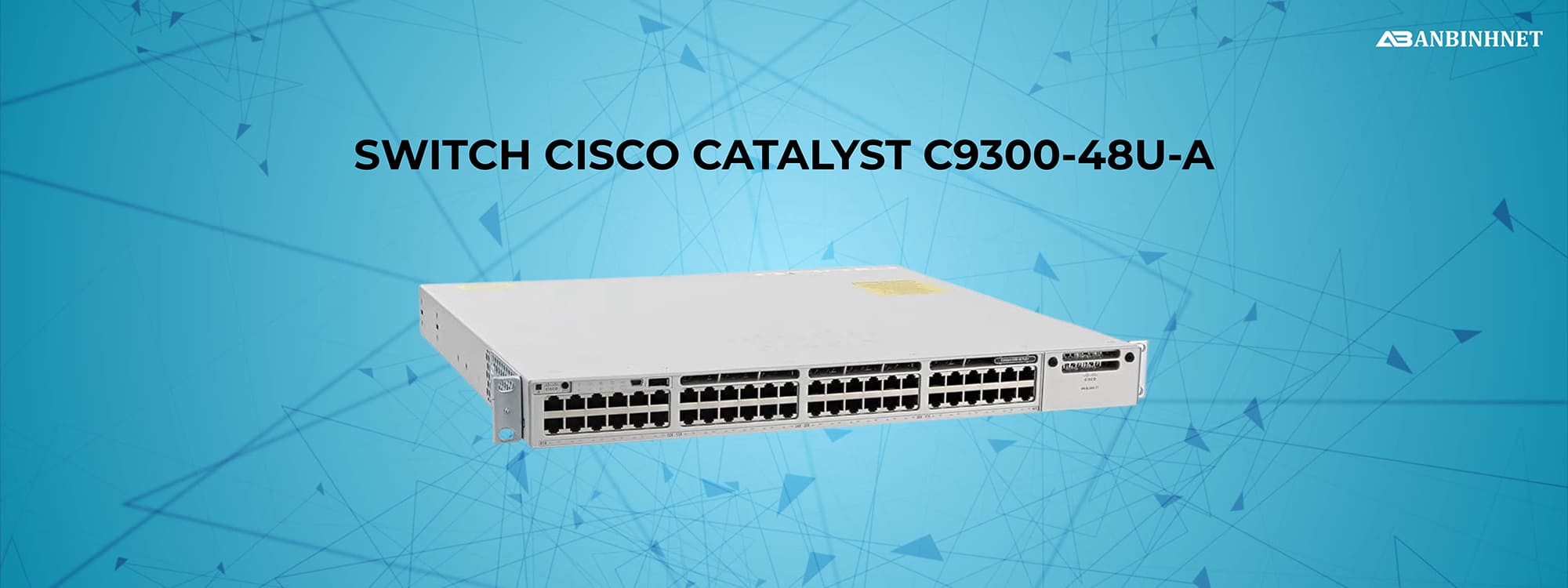 Switch Cisco Catalyst C9300-48U-A