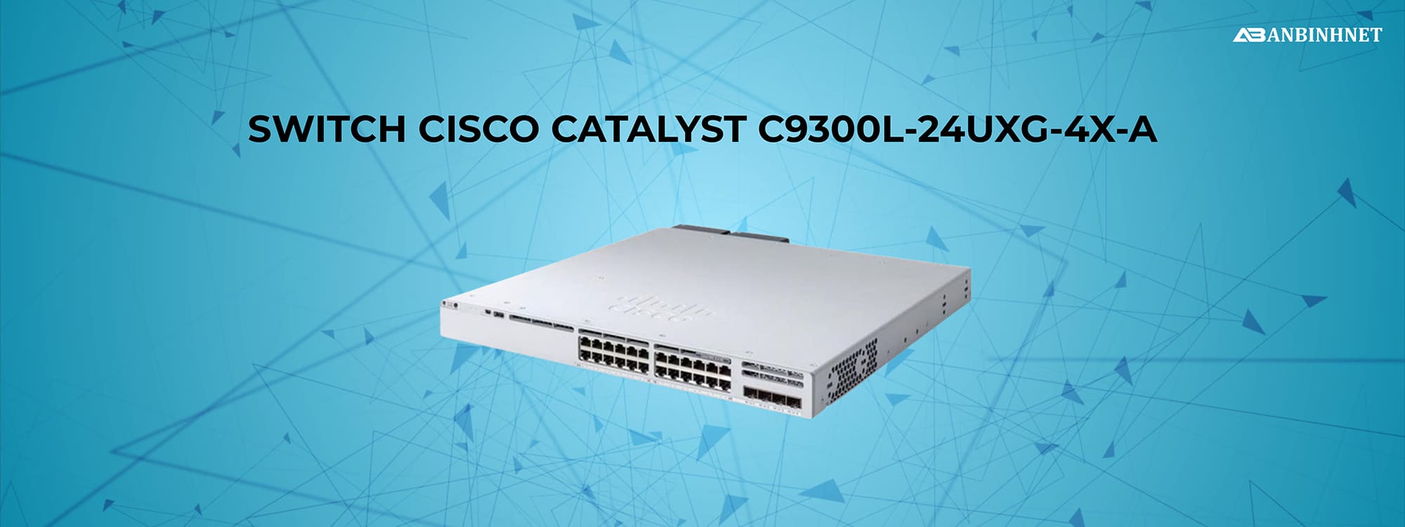 Switch Cisco Catalyst C9300L-24UXG-4X-A