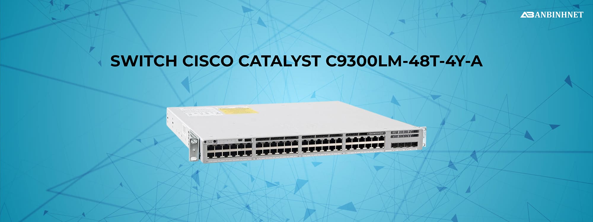 Switch Cisco Catalyst C9300LM-48T-4Y-A