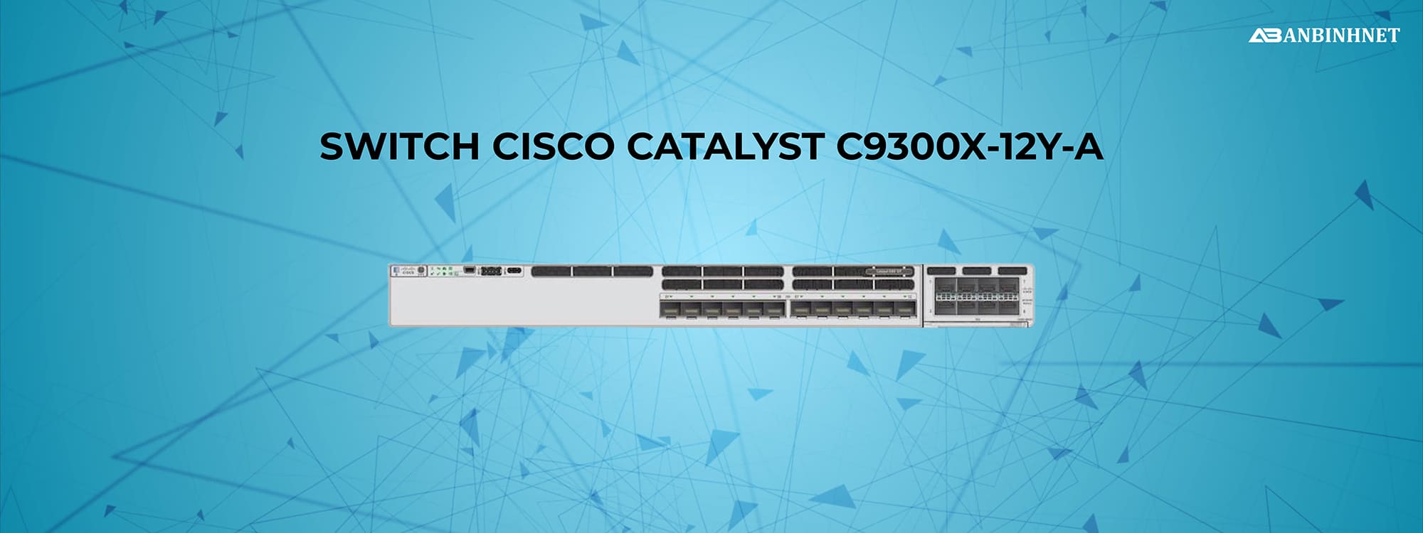 Switch Cisco Catalyst C9300X-12Y-A