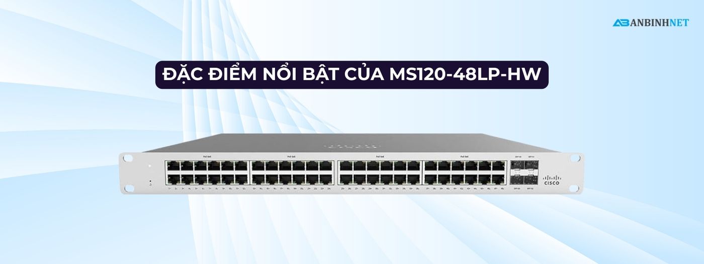 Switch Cisco Meraki MS120-48LP-HW