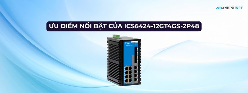 Switch Công Nghiệp 3onedata ICS6424-12GT4GS-2P48