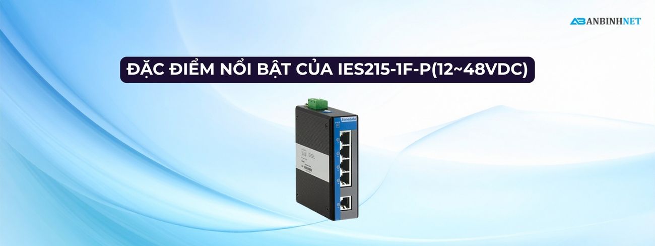 Switch Công Nghiệp 3onedata IES215-1F-P(12~48VDC)