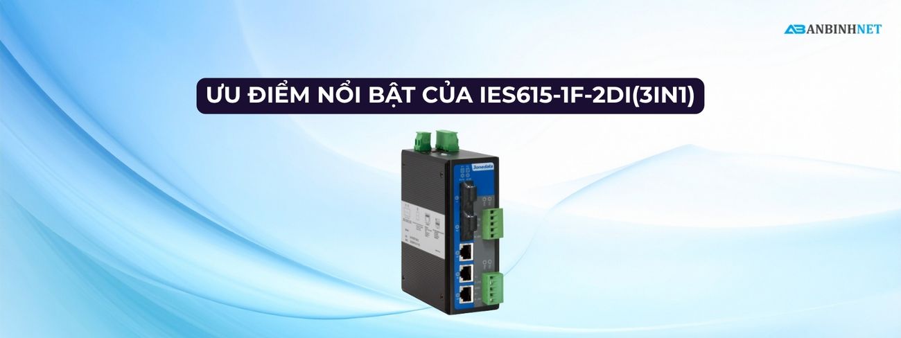 Switch Công Nghiệp 3onedata IES615-1F-2DI(3IN1)